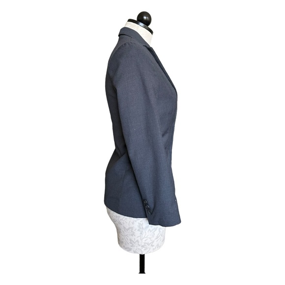 Calvin Klein Boys Gray Suit Jacket Single Breasted 2 Button Size 12 Regular - Picture 3 of 14